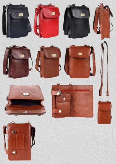 Leather Side silling Bag